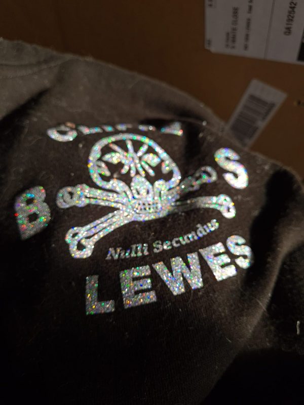 LIMITED EDITION glitter logo zip up hoodie - Image 2
